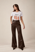 Calça Pantalona Marrom Café