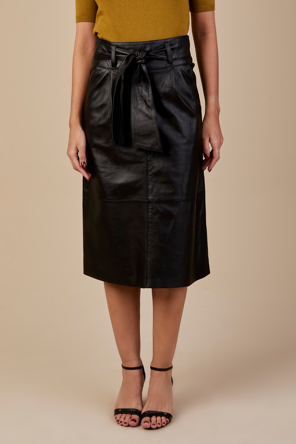 SAIA MIDI FAIXA PRETO