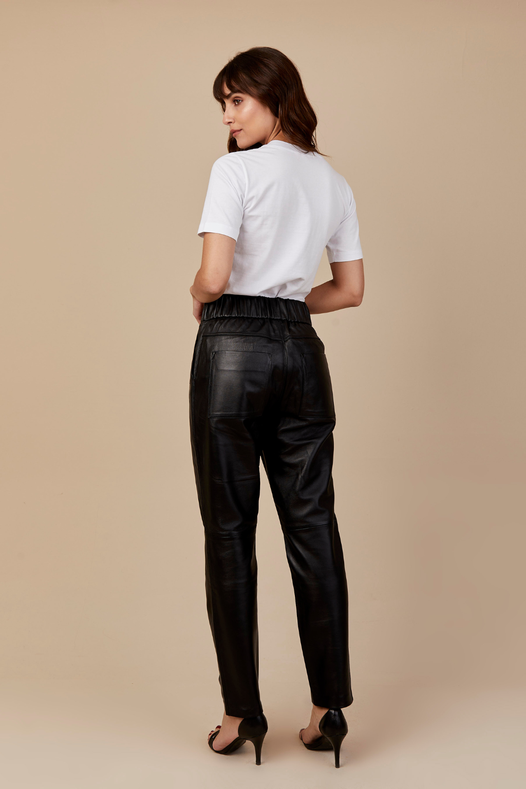 CALÇA ALFAIATARIA ELASTICO PRETO