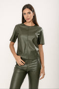 BLUSA T-SHIRT VERDE MILITAR