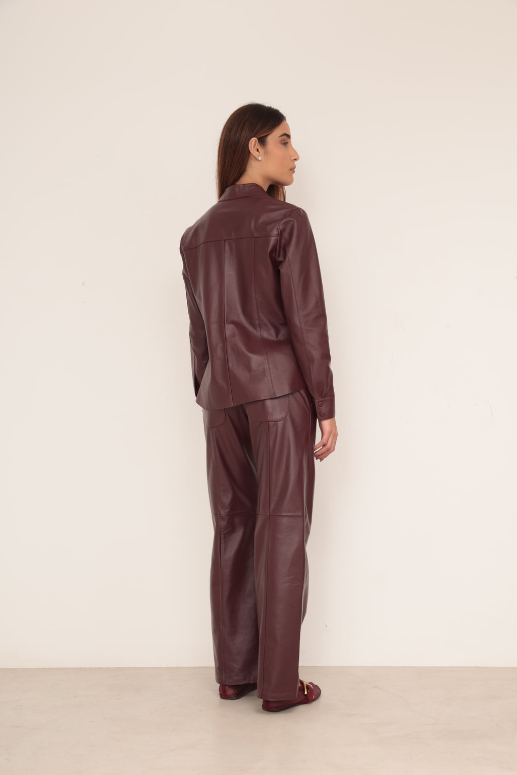 Camisa Botão - Marsala