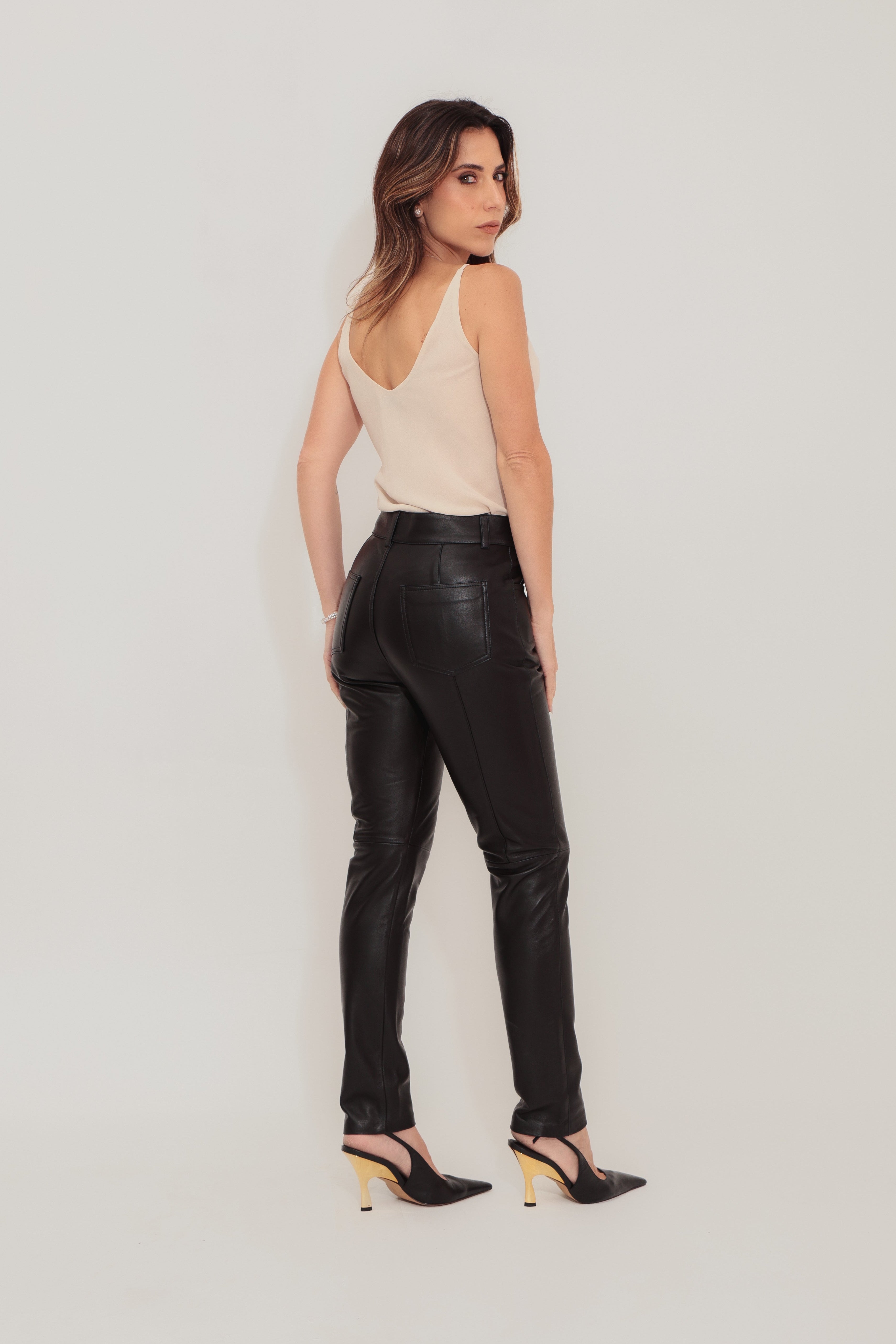 Calça Tradicional Preto