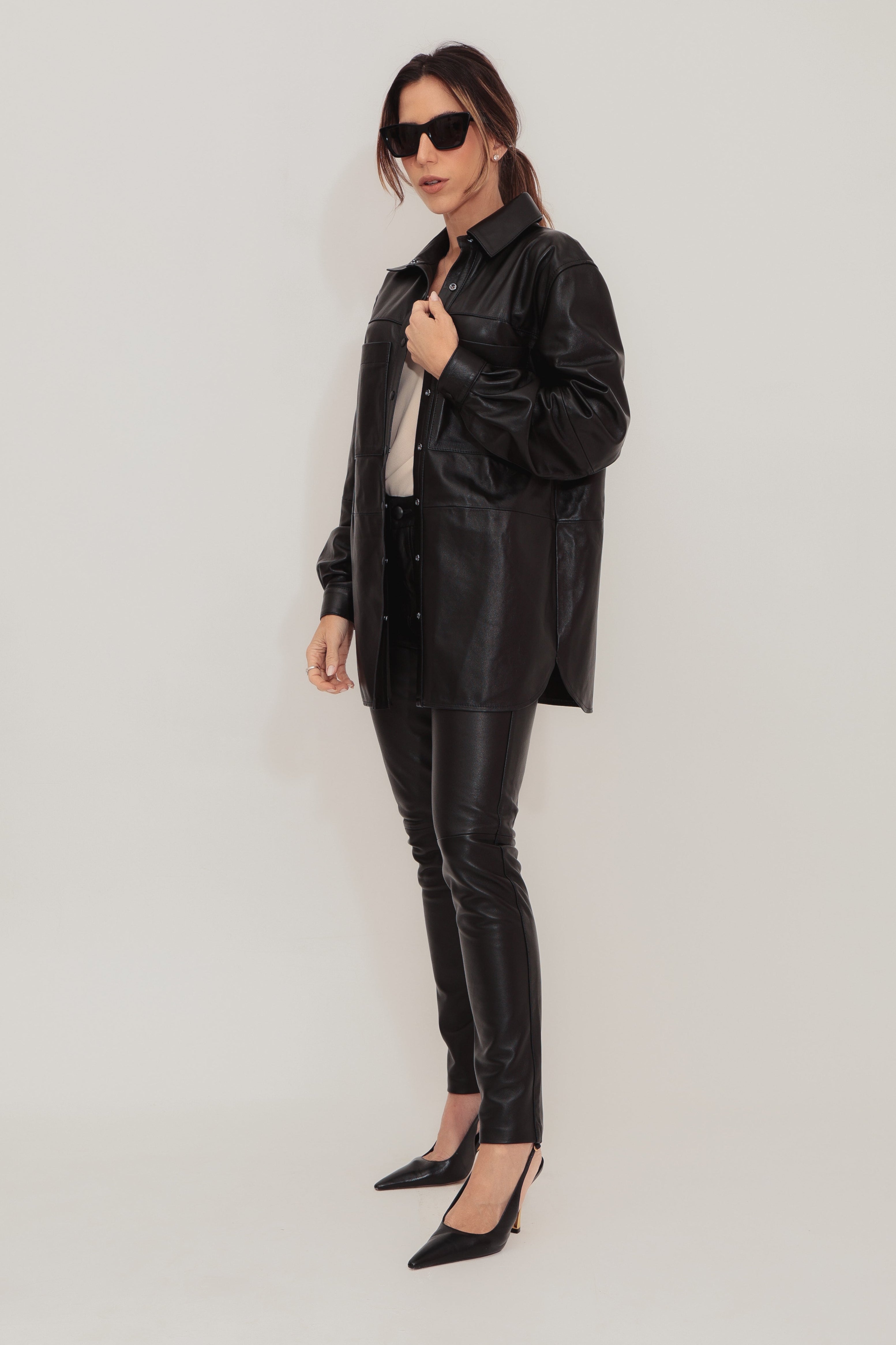 JAQUETA PARKA PRETO