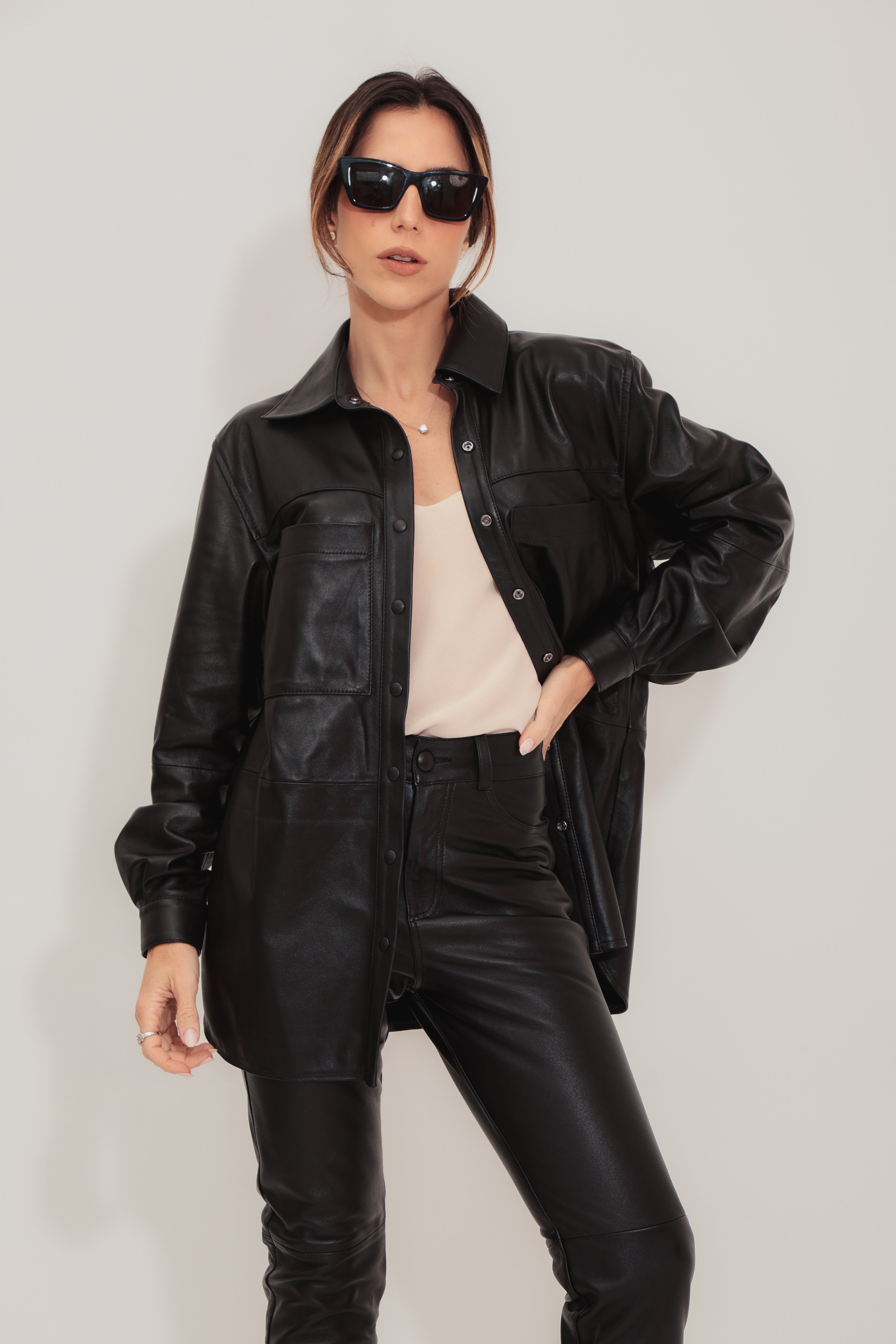 JAQUETA PARKA PRETO