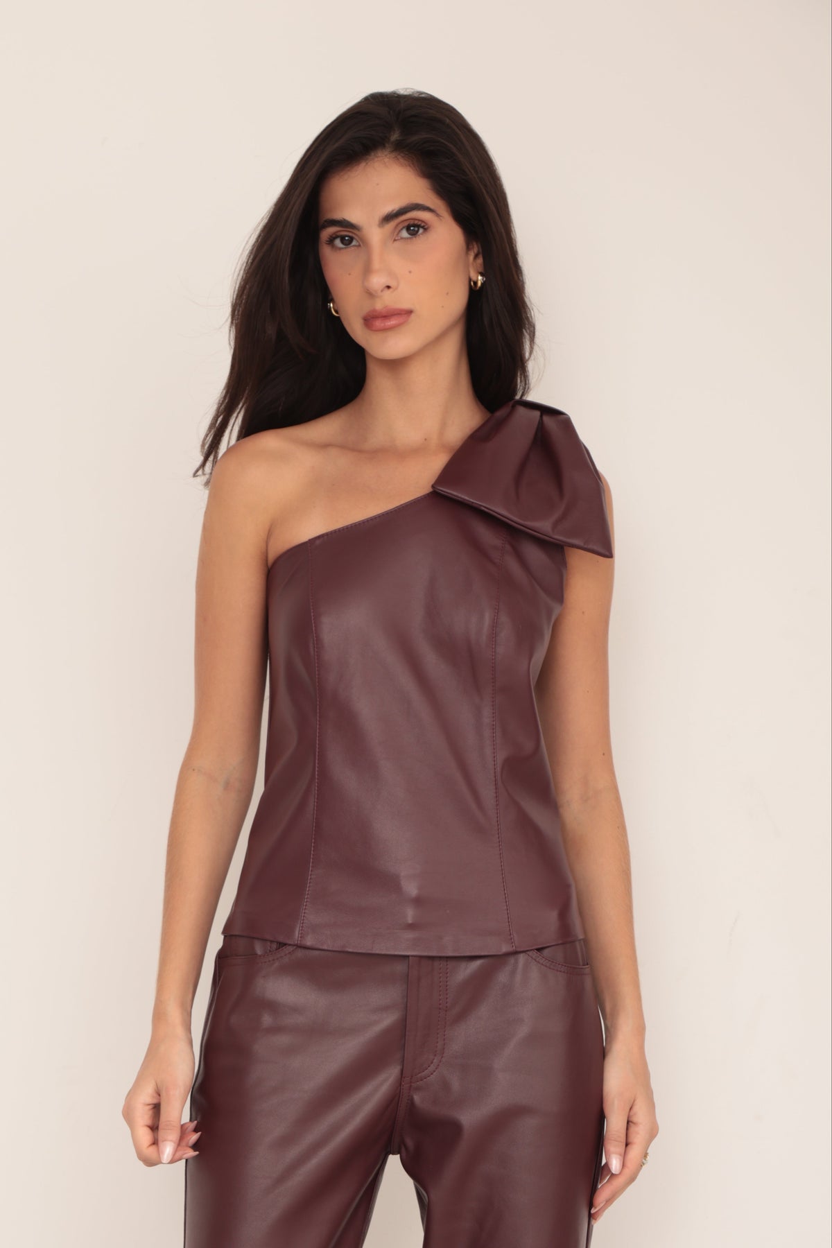 Blusa Laço - Marsala