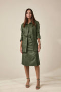 JAQUETA PARKA VERDE MILITAR