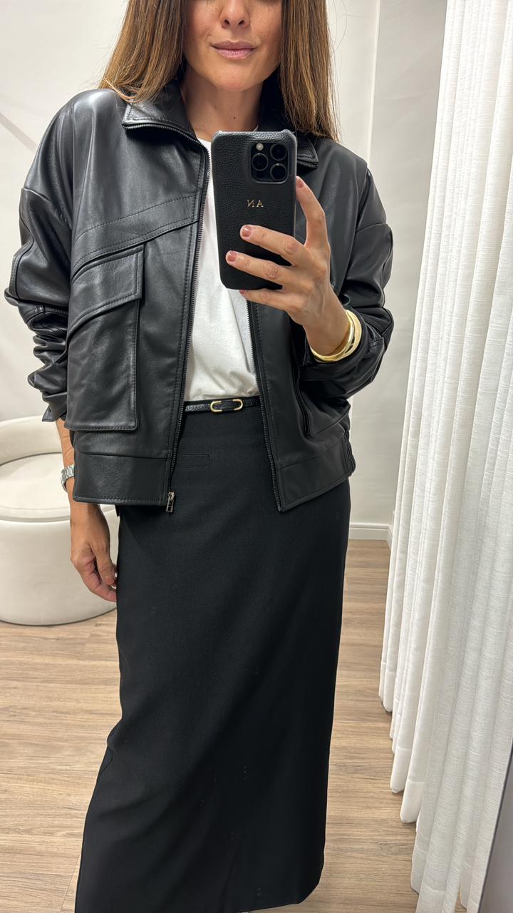 JAQUETA OVER ALEXIA MARSALA