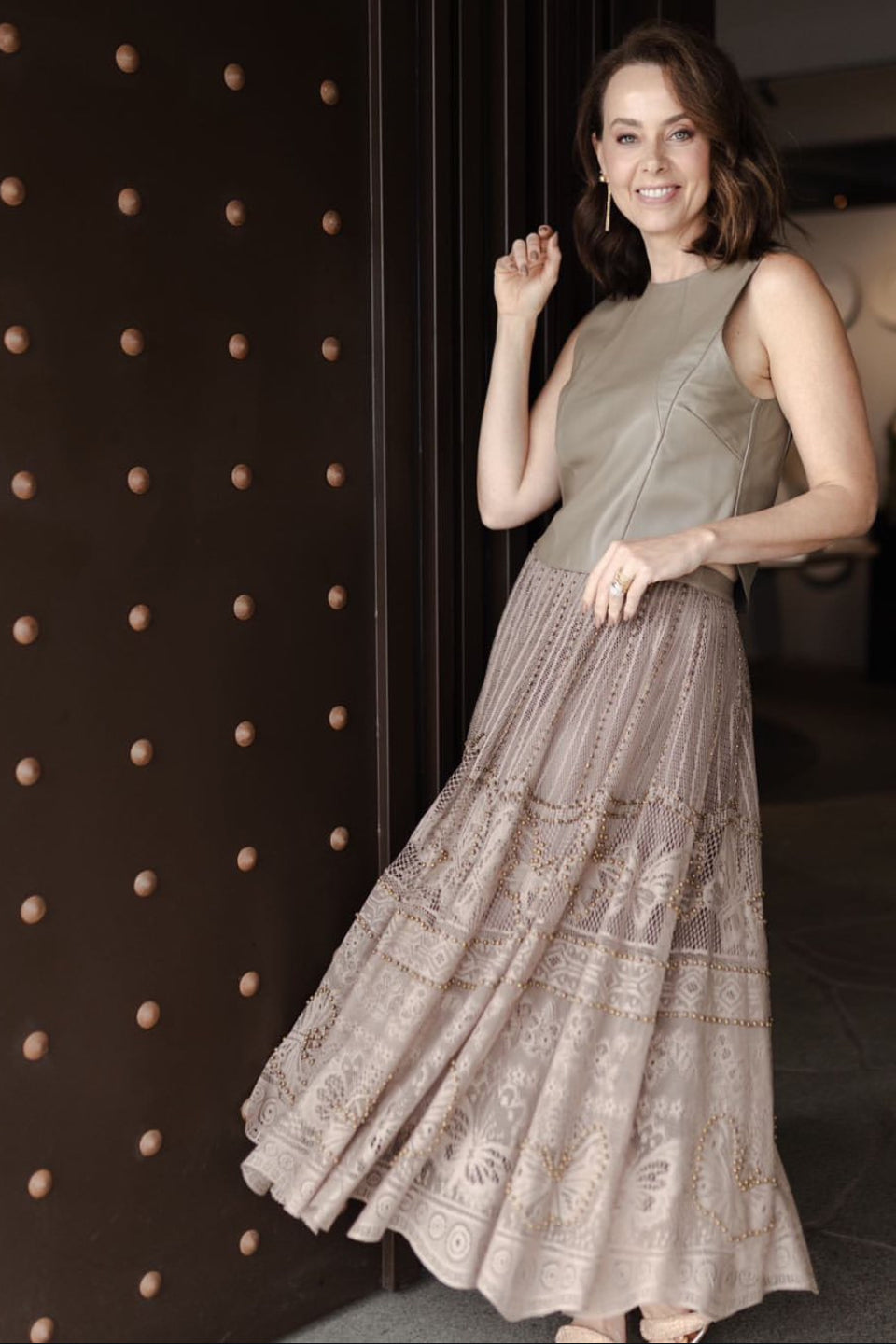 Blusa Regata Couro Cinza – RN COURO