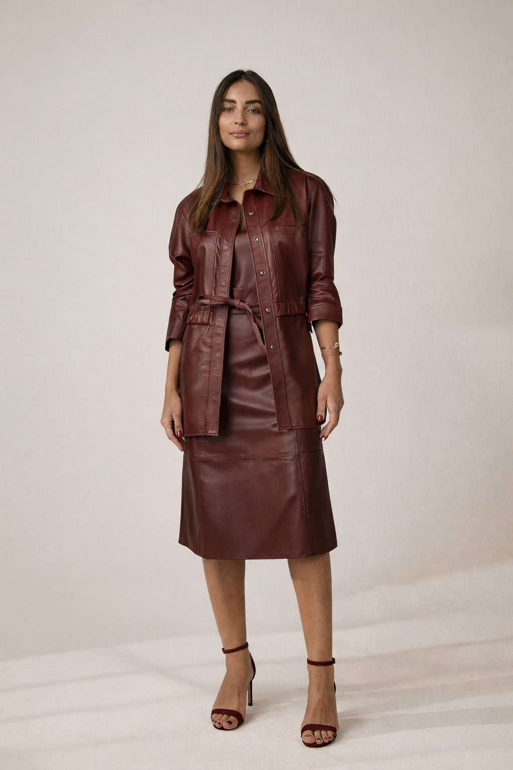 JAQUETA PARKA MARSALA