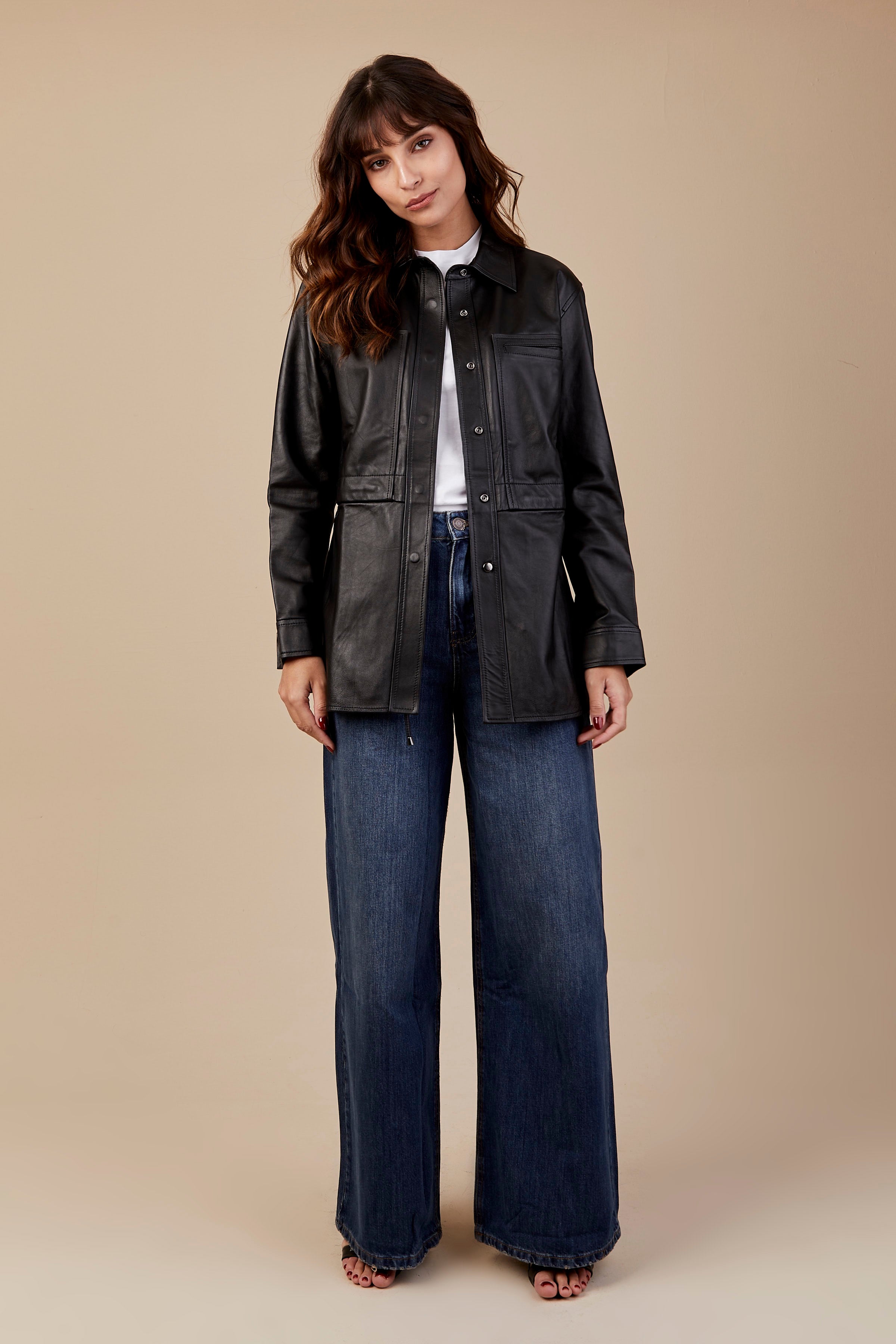 JAQUETA PARKA PRETO