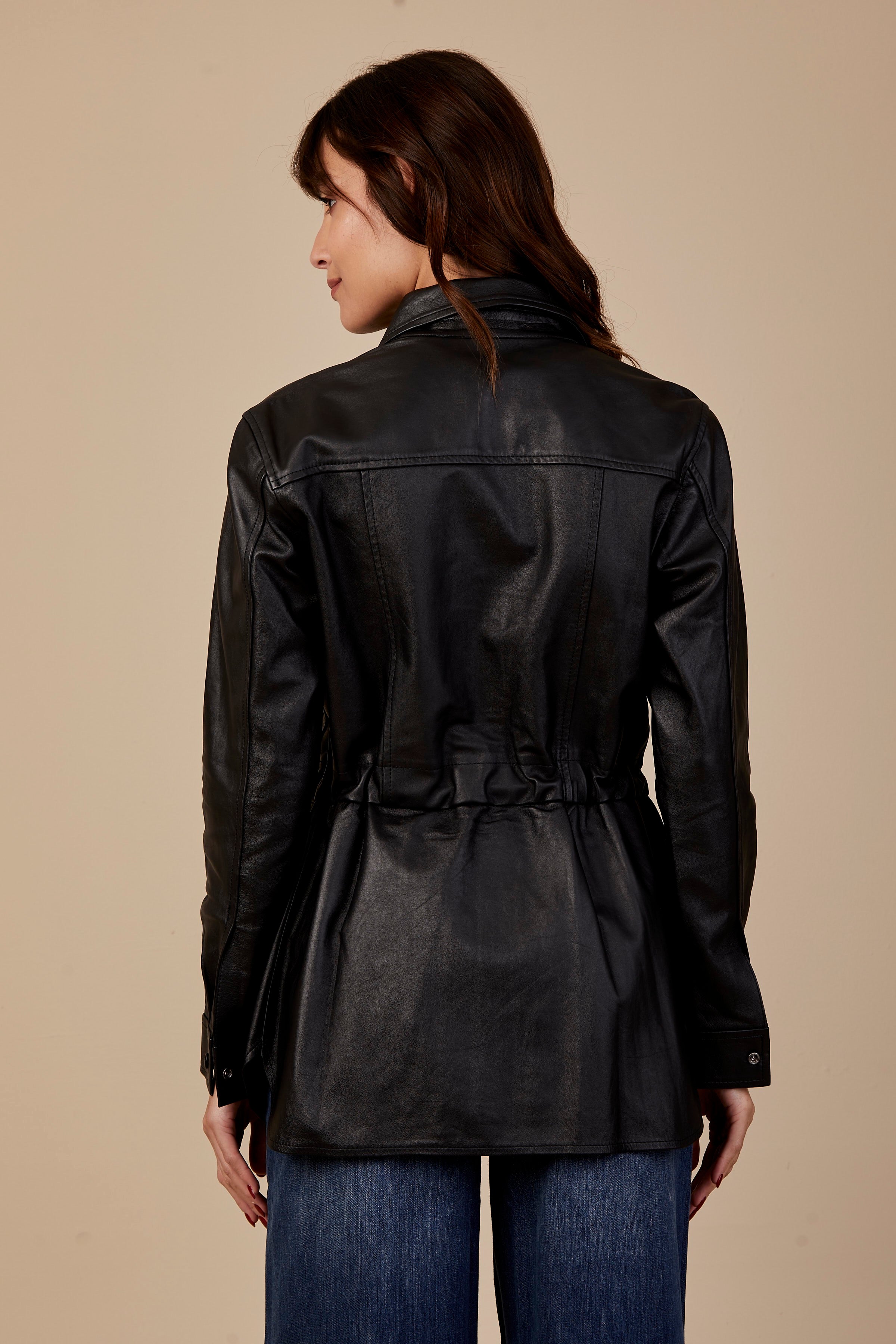 JAQUETA PARKA PRETO
