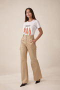 Calça Pantalona Avelã