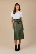 SAIA CLOCHARD FENDA VERDE MILITAR