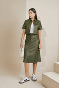 SAIA MIDI VERDE MILITAR